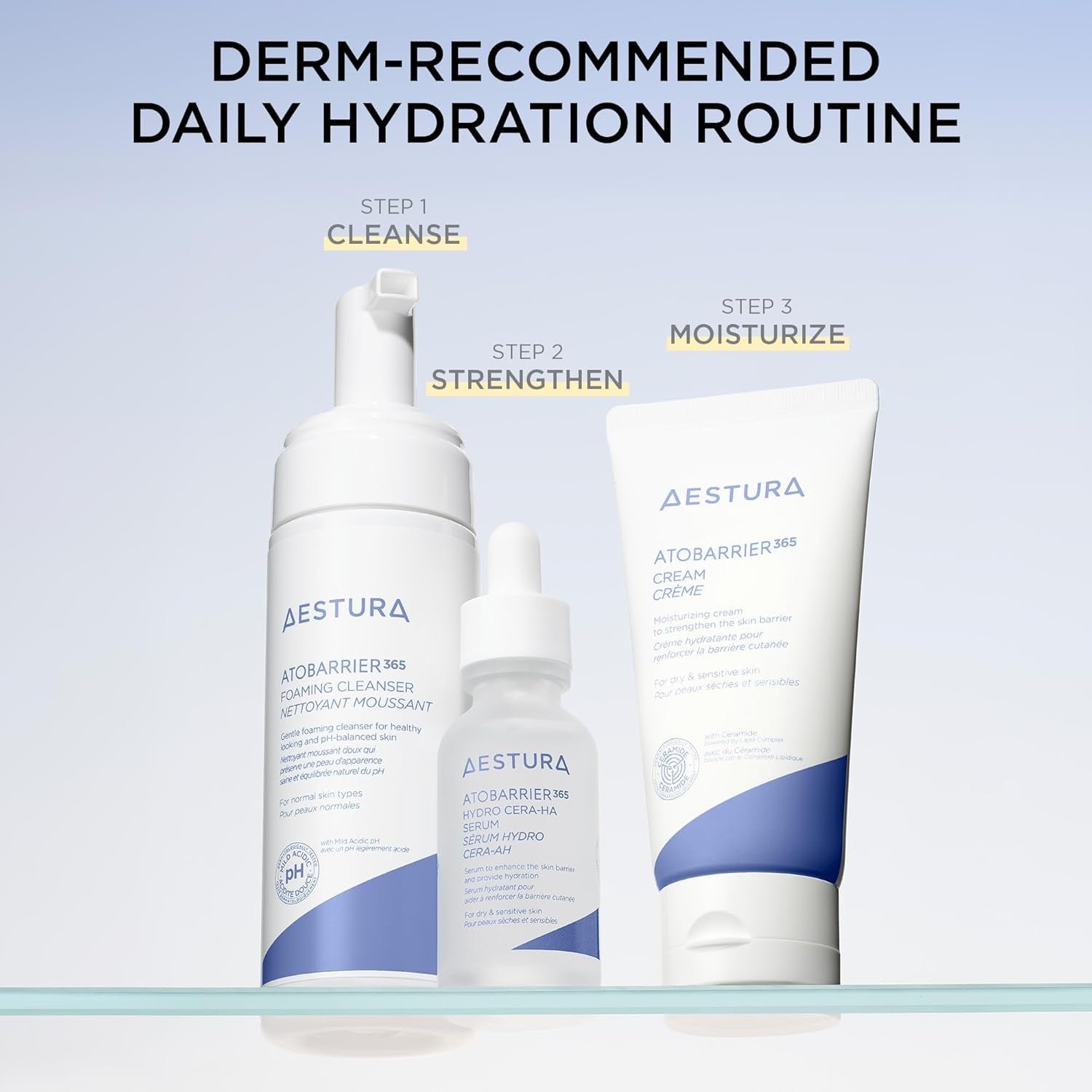 ATOBARRIER365 Cream with Ceramide, Korean Moisturizer for Barrier Repair | 120-Hour Lasting Hydration, Capsuled Ceramides for Dry & Sensitive Skin, Non-Comedogenic Tested, 2.70 Fl.Oz.(Renewed)