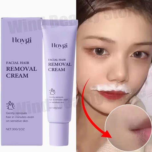 SmoothSilk Painless Hair Removal Cream – Fast, Gentle & Whitening Formula for Lip, Underarm & Sensitive Skin
